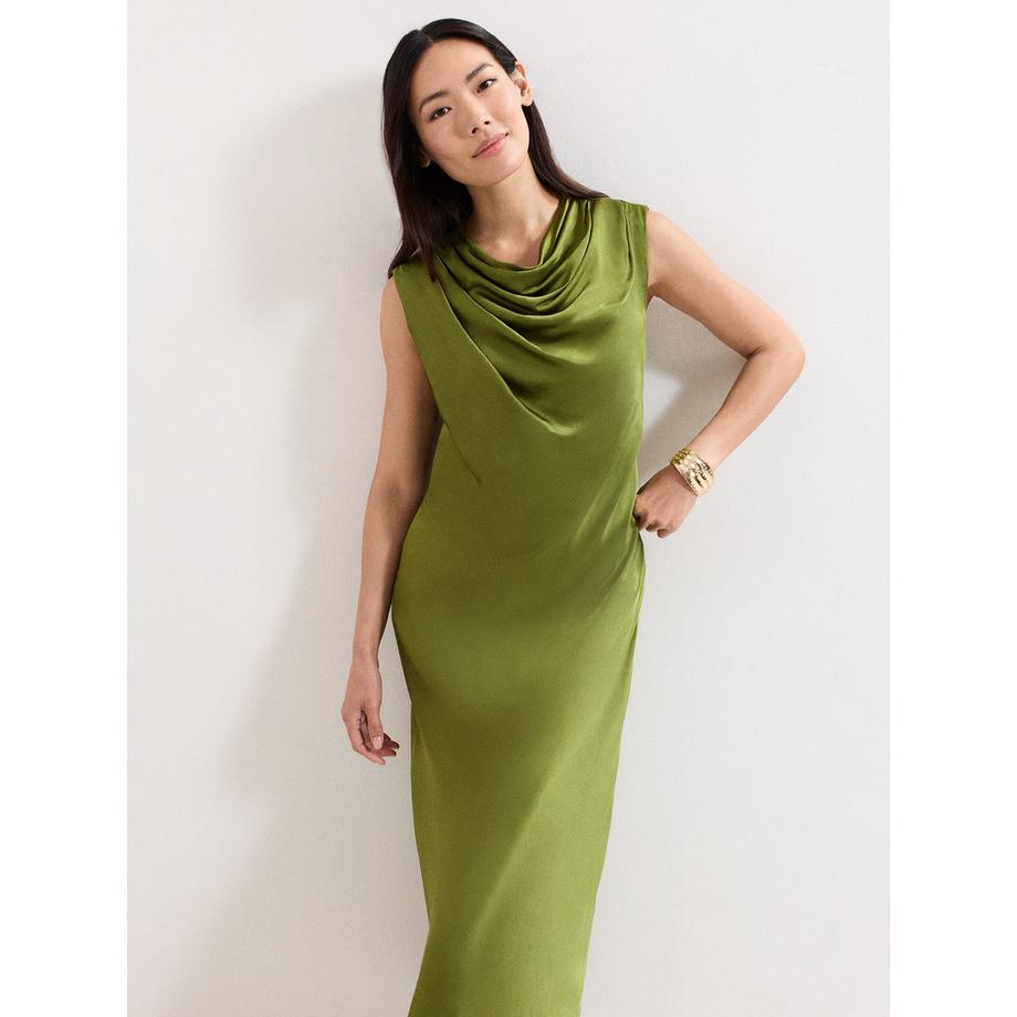 Phase Eight Hallie Robe Longue Sans Manches Col Bénitier  