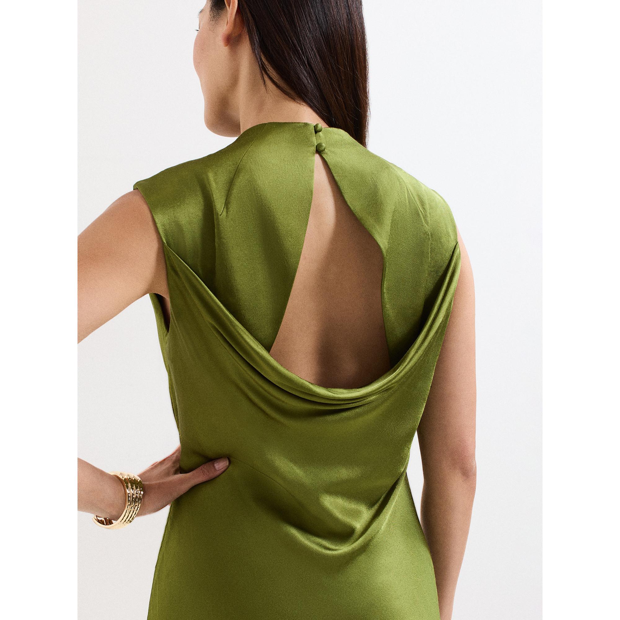 Phase Eight Hallie Vestito Midi Senza Maniche Scollo Morbido  