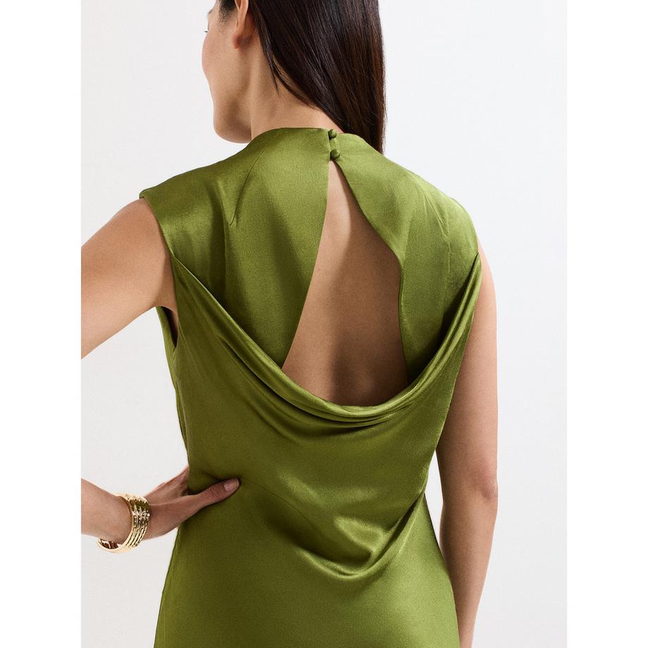 Phase Eight Hallie Robe Longue Sans Manches Col Bénitier  