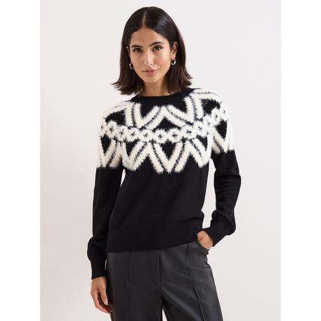 Phase Eight Karla Gemusterter Strickpullover  