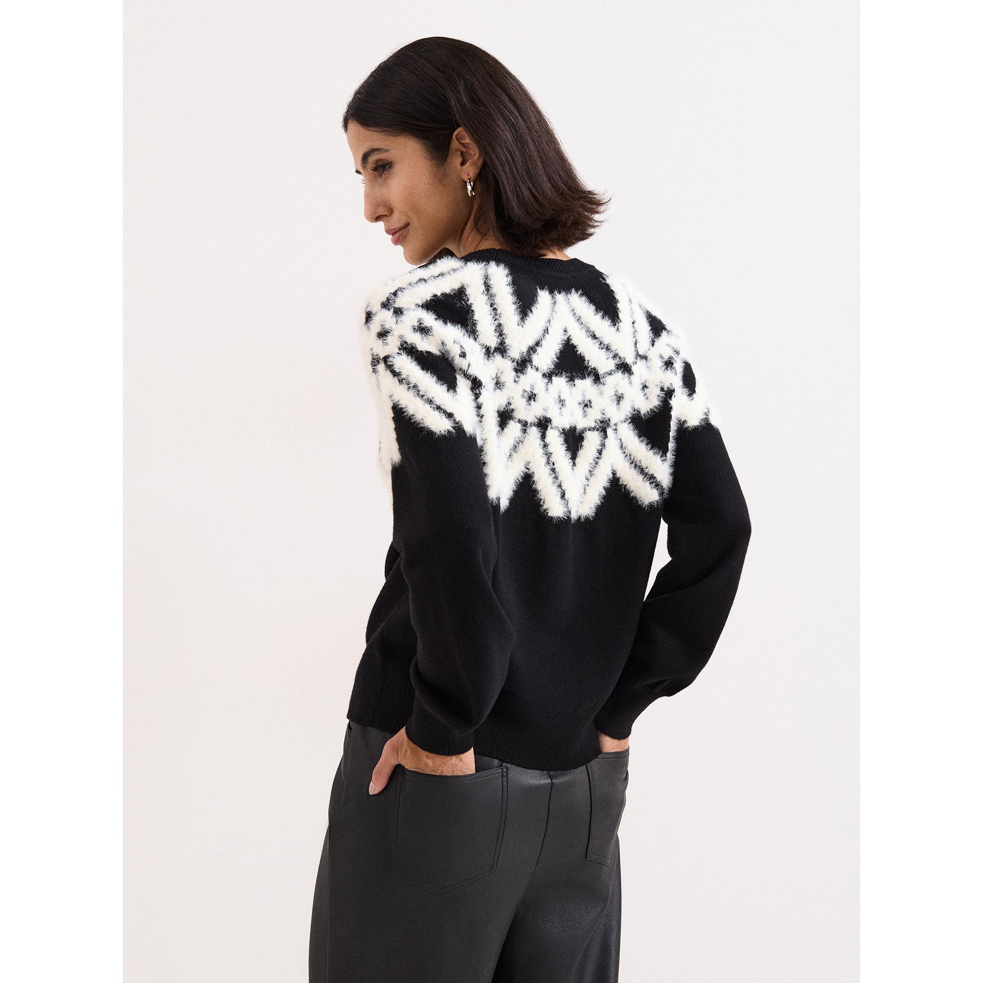 Phase Eight Karla Gemusterter Strickpullover  