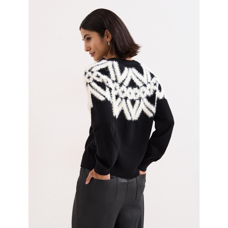 Phase Eight Karla Gemusterter Strickpullover  