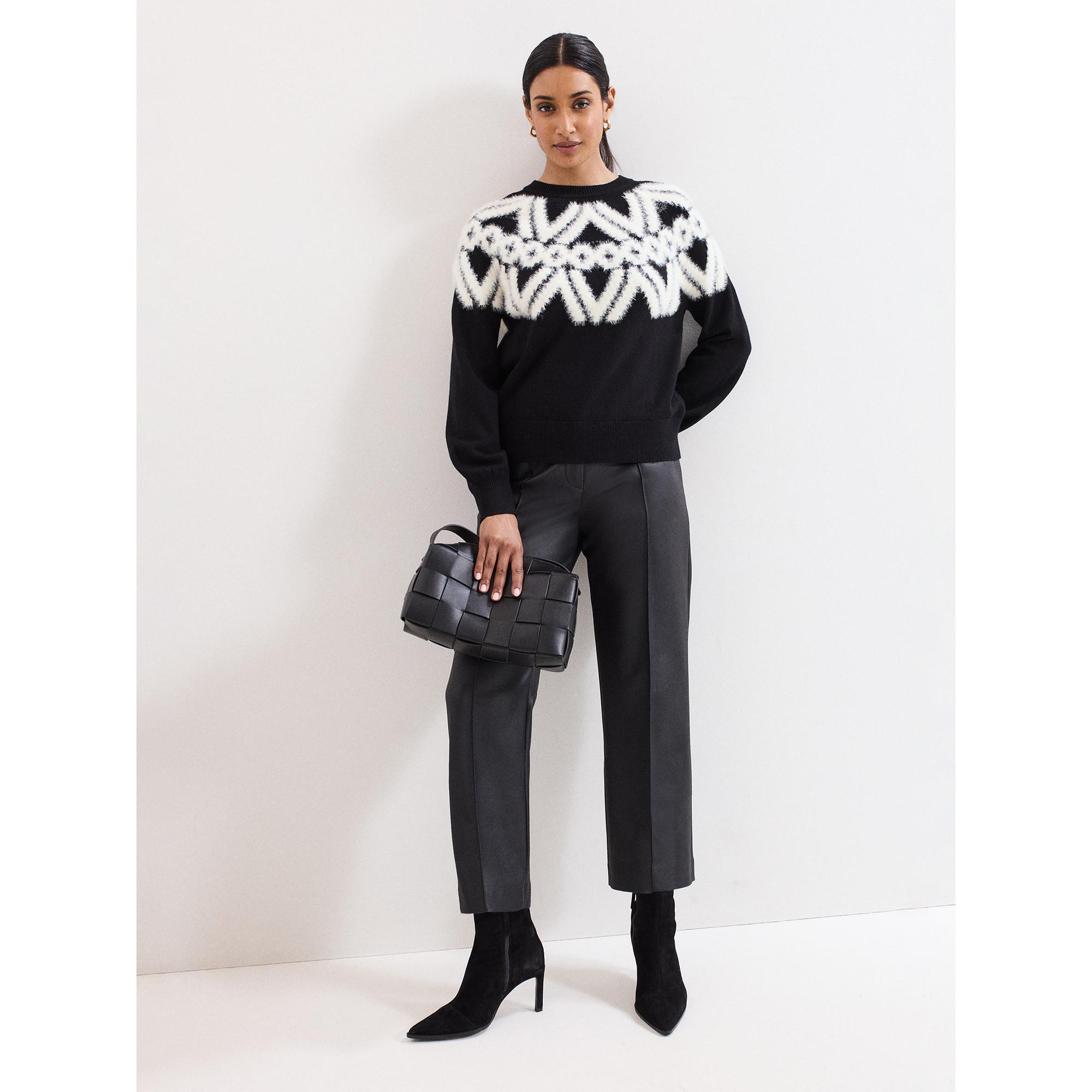 Phase Eight Karla Gemusterter Strickpullover  