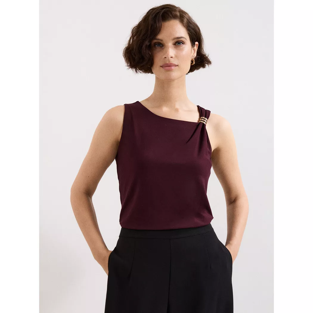 Phase Eight - Top, für Damen, Bordeaux Größe 40