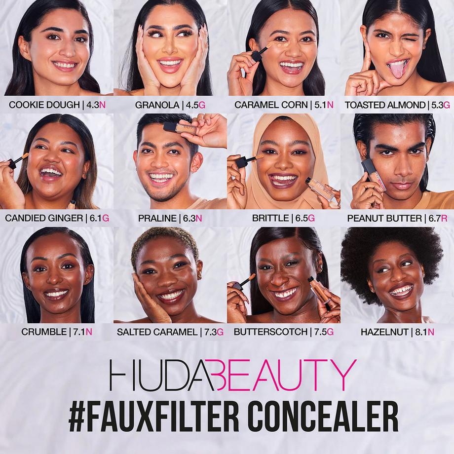 Huda Beauty  #FAUXFILTER Luminous Matte Liquid Concealer - Correttore antiocchiaie liquido 