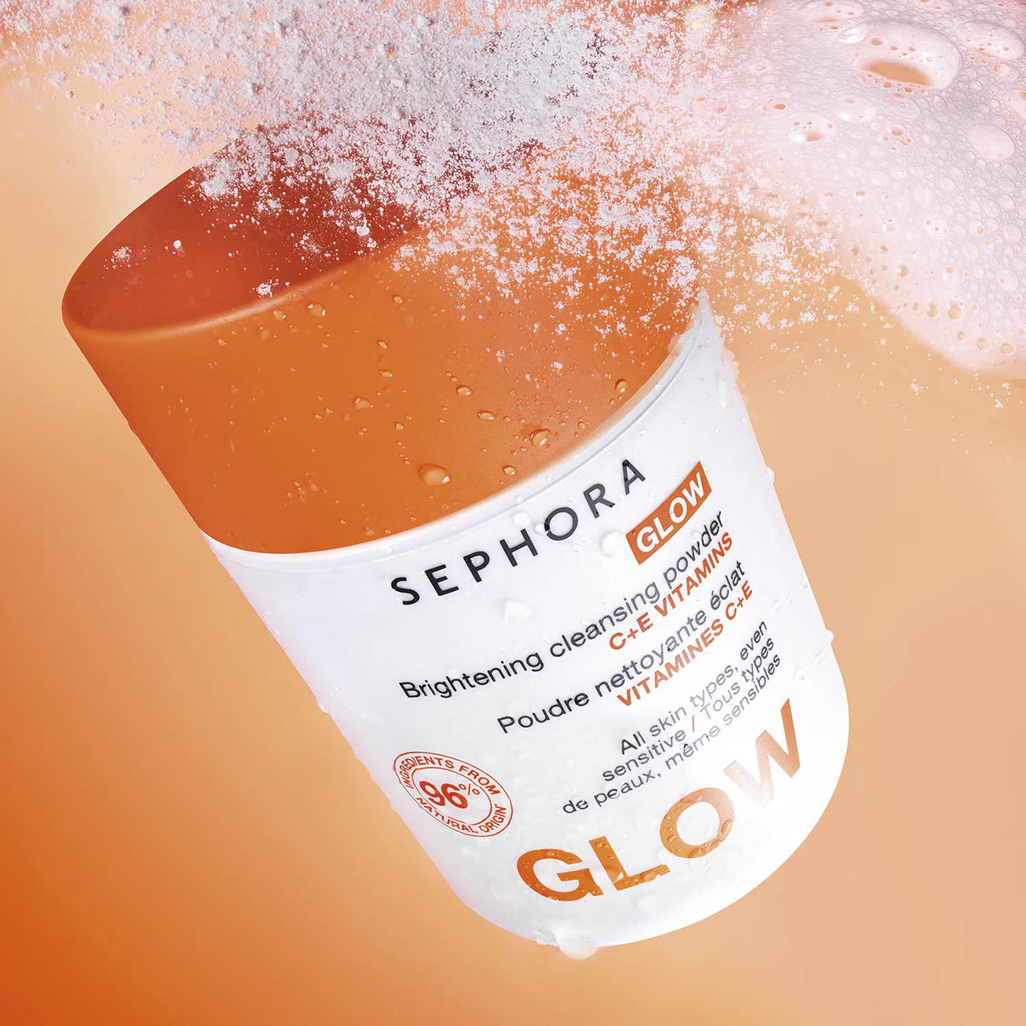 SEPHORA  GLOW - Poudre nettoyante éclat aux vitamines C+E 