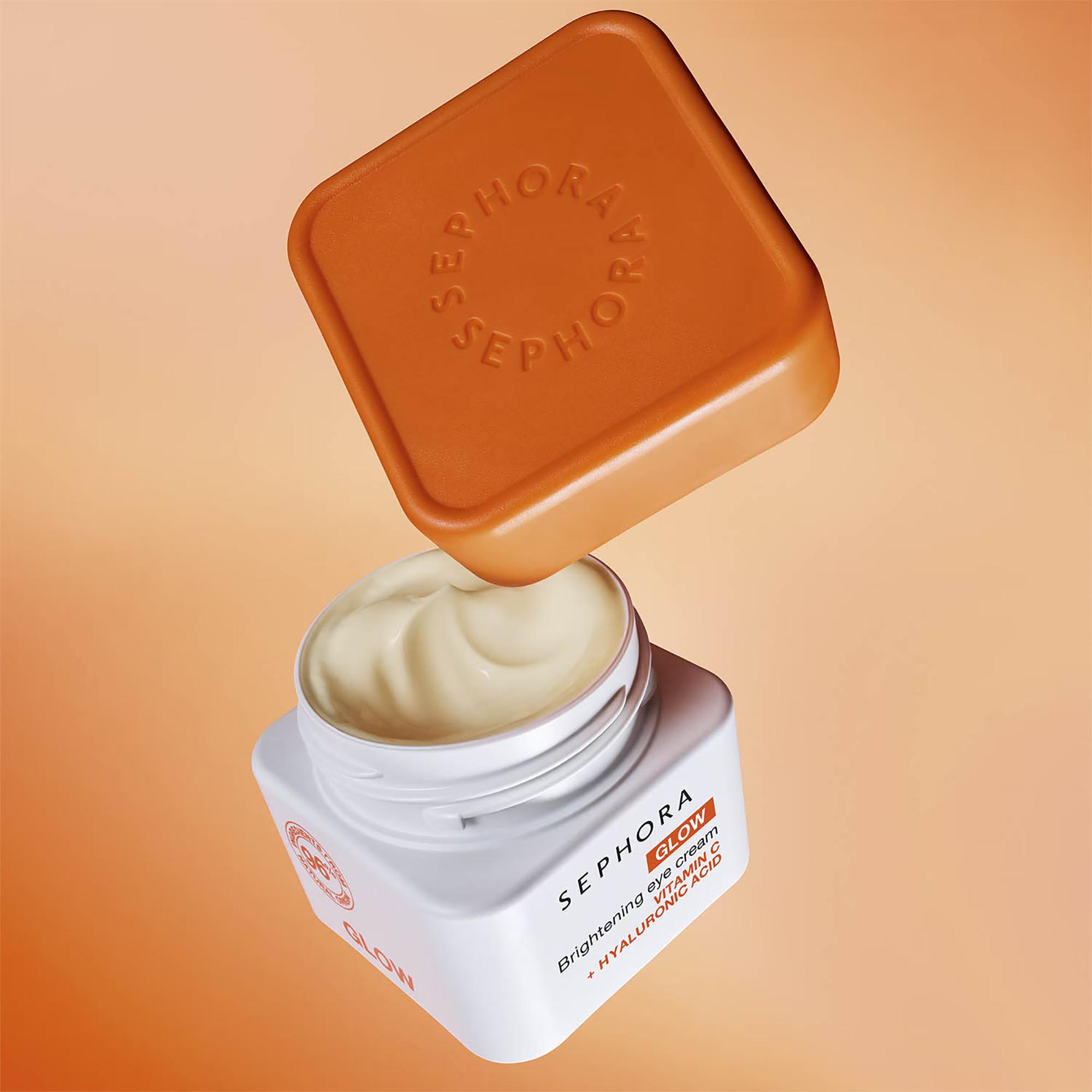 SEPHORA  GLOW - Augencreme für mehr Strahlkraft mit Vitamin C und Hyaluronsäure 