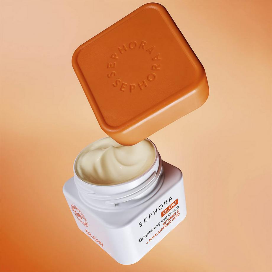 SEPHORA  GLOW - Crème yeux éclat à la vitamine C et à l'acide hyaluronique 