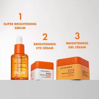 SEPHORA  GLOW - Augencreme für mehr Strahlkraft mit Vitamin C und Hyaluronsäure 