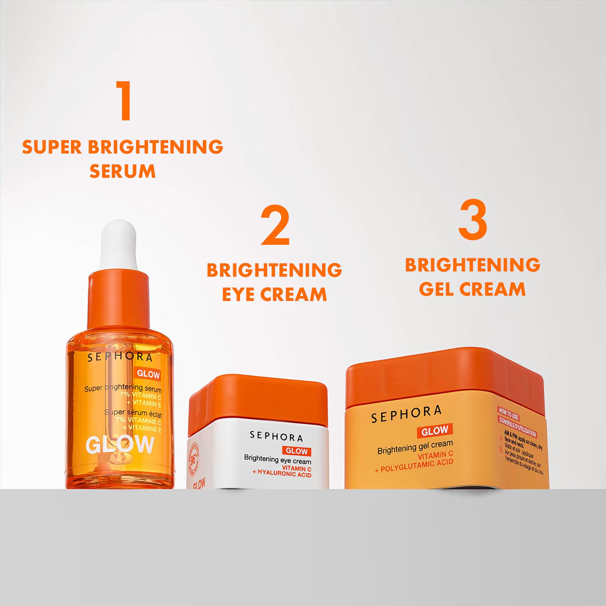 SEPHORA  GLOW - Gel-crème éclat à la vitamine C et à l'acide polyglutamique 