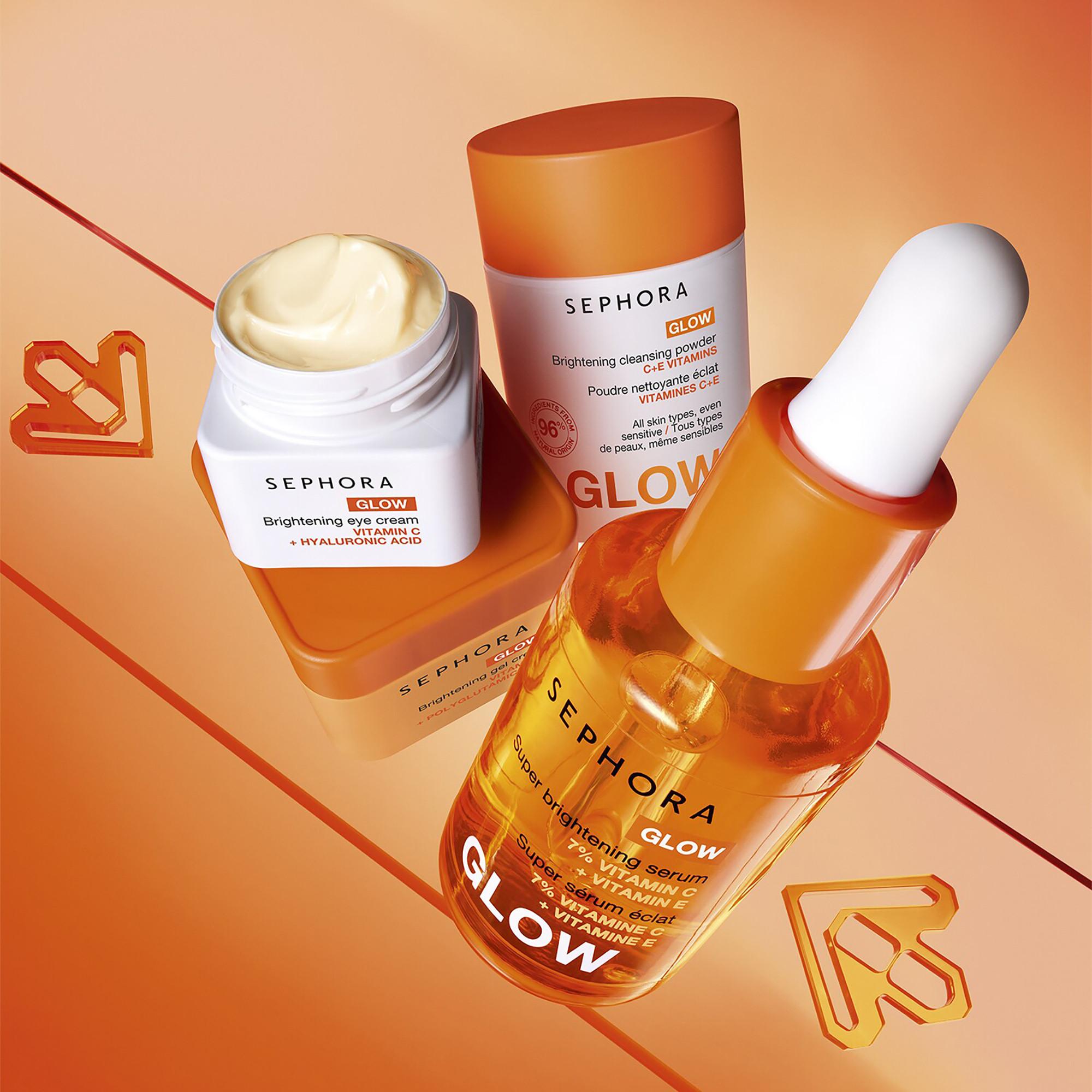 SEPHORA  GLOW - Gel-crème éclat à la vitamine C et à l'acide polyglutamique 