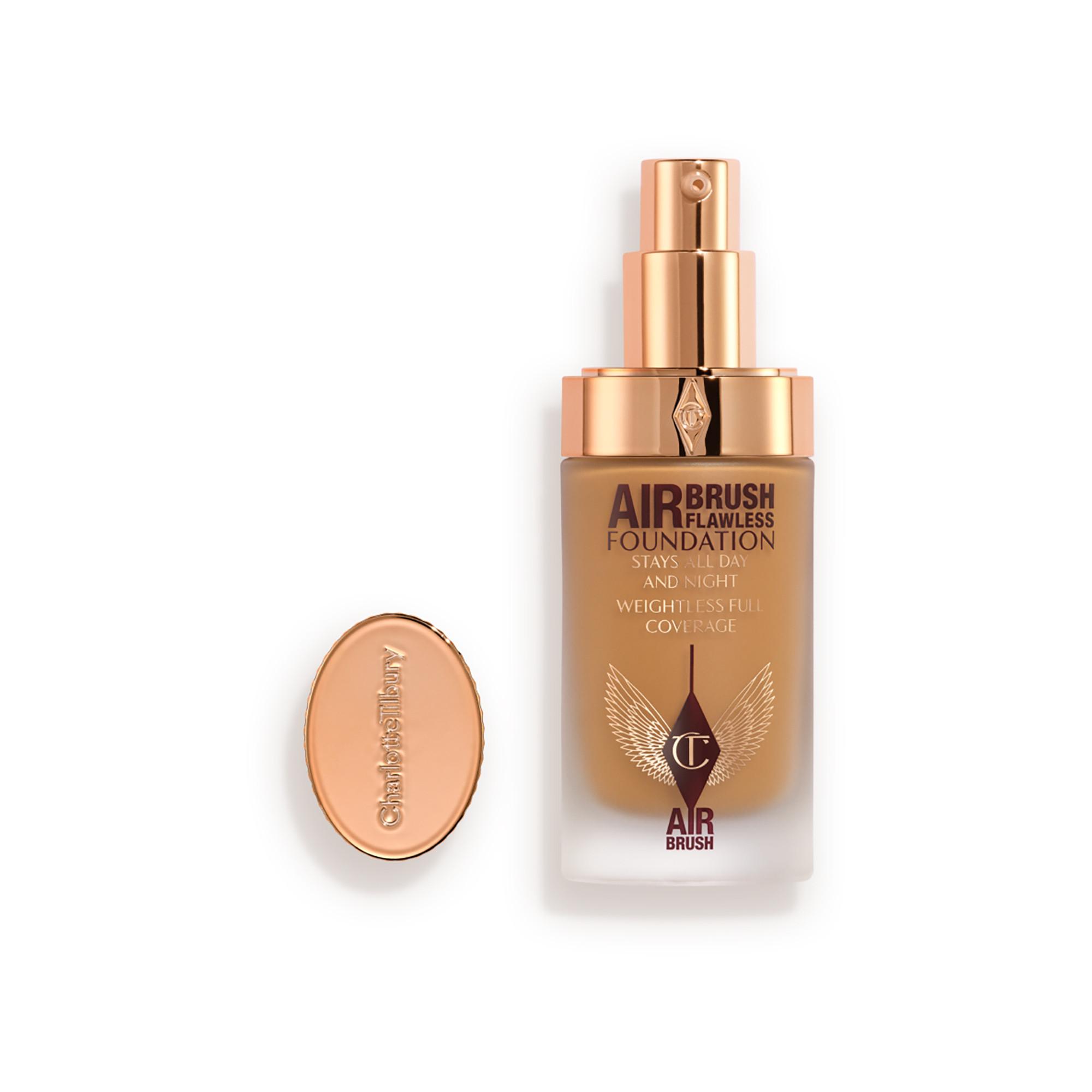 CHARLOTTE TILBURY  Airbrush Flawless Foundation – Leichte Foundation mit voller Deckkraft 