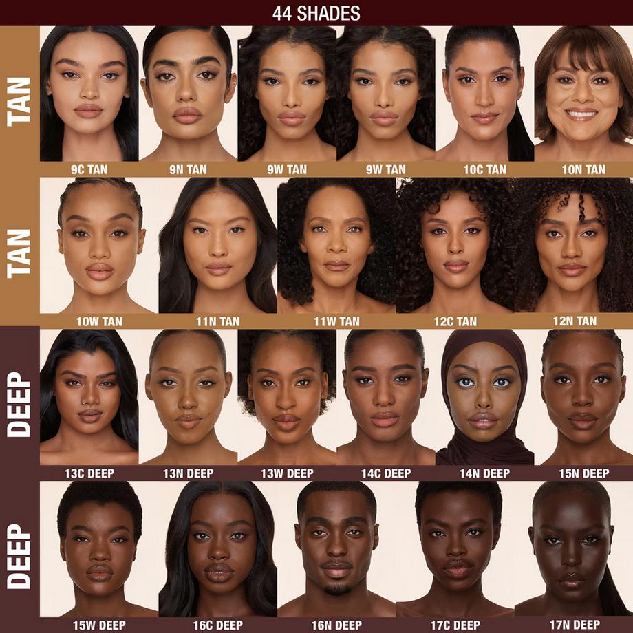 CHARLOTTE TILBURY  Airbrush Flawless Foundation – Leichte Foundation mit voller Deckkraft 