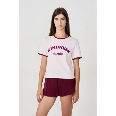 Etam T-Shirt Kindness Inside Print  