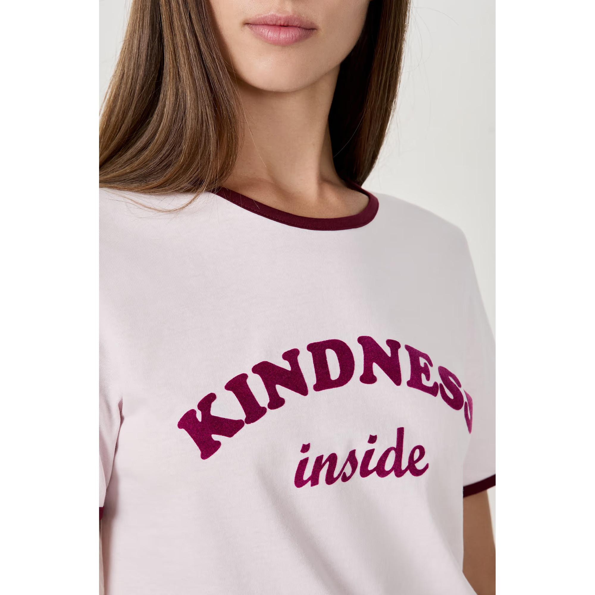 Etam T-Shirt Kindness Inside Print  