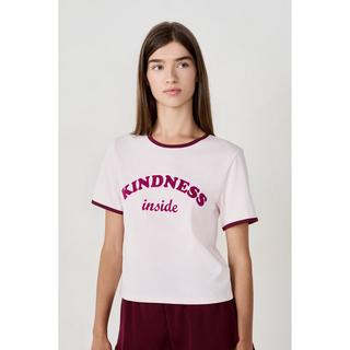 Etam T-Shirt Kindness Inside Print  
