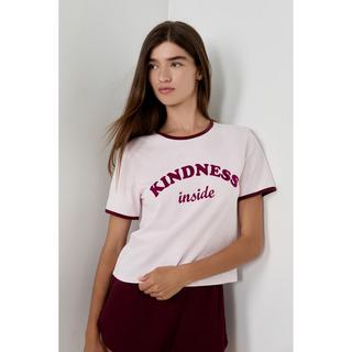 Etam T-Shirt Kindness Inside Print  