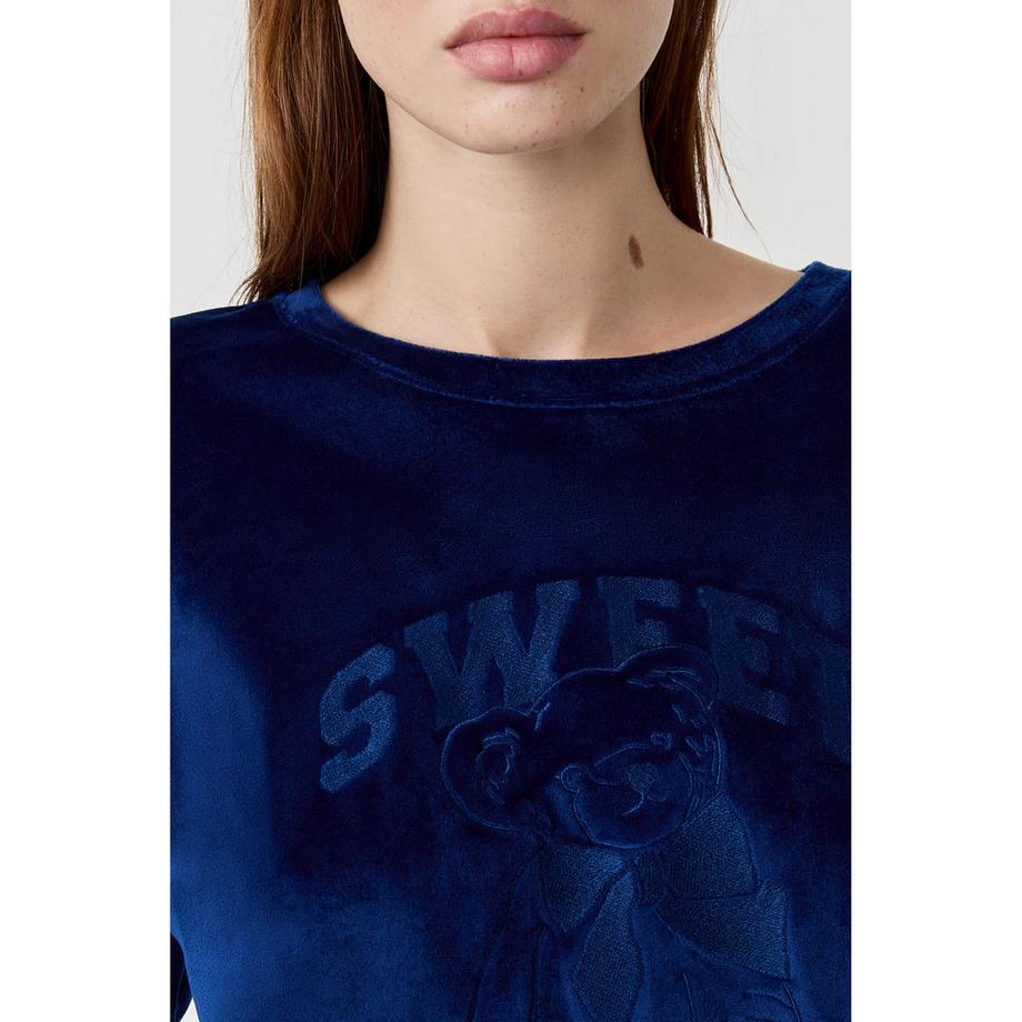 Etam Felpa Velluto Maniche Lunghe  