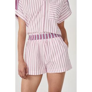 Etam Gestreifte Pyjama Shorts  