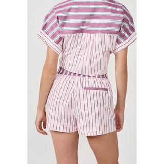 Etam Gestreifte Pyjama Shorts  