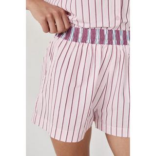 Etam Gestreifte Pyjama Shorts  