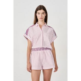 Etam Gestreifte Pyjama Shorts  