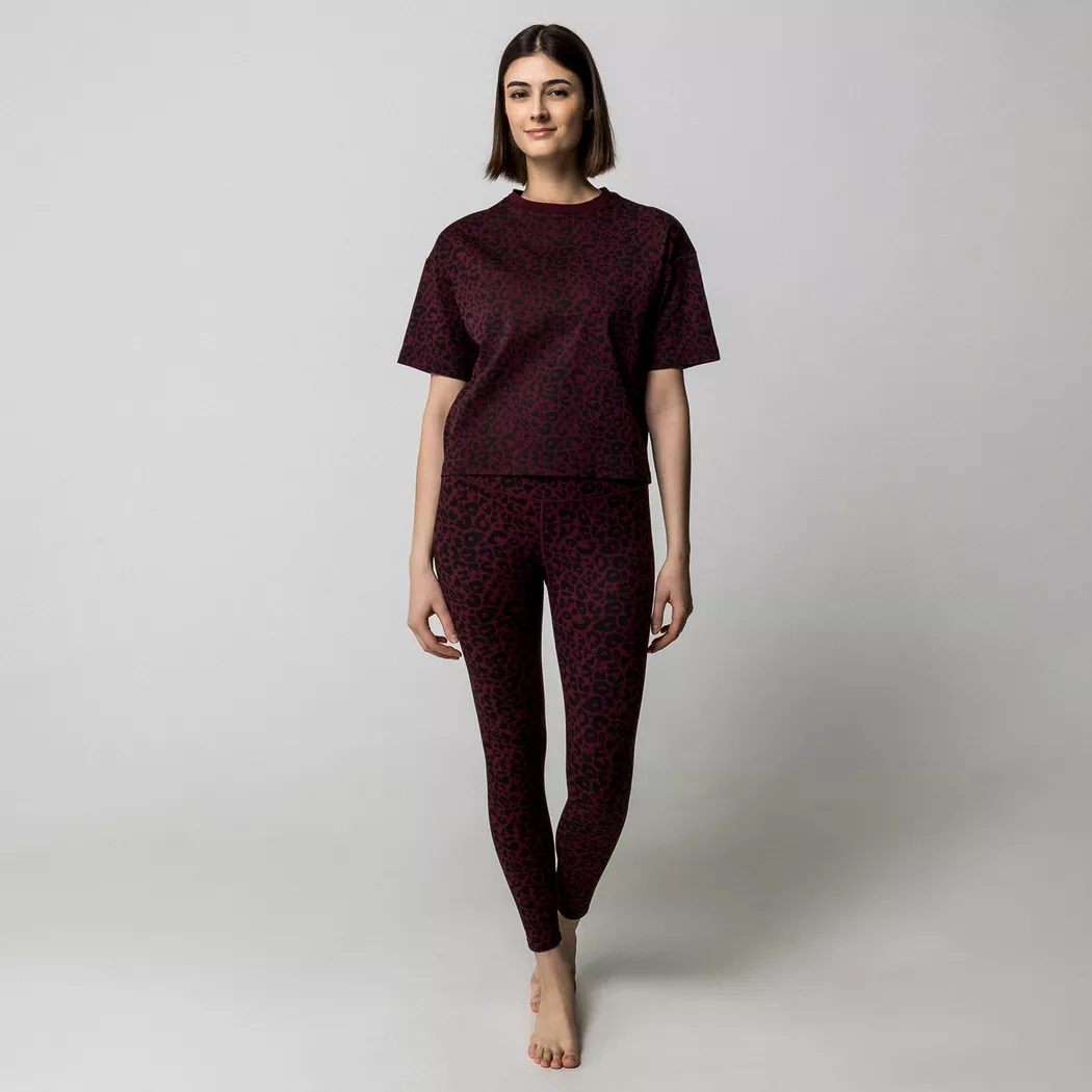 Manor Sport Regina T-Shirt Leopard L