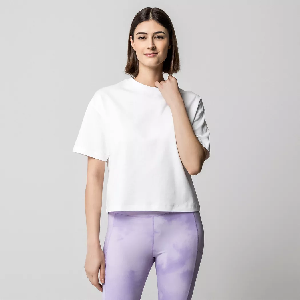 Manor Sport - T-Shirt, für Damen, Weiss, Größe M