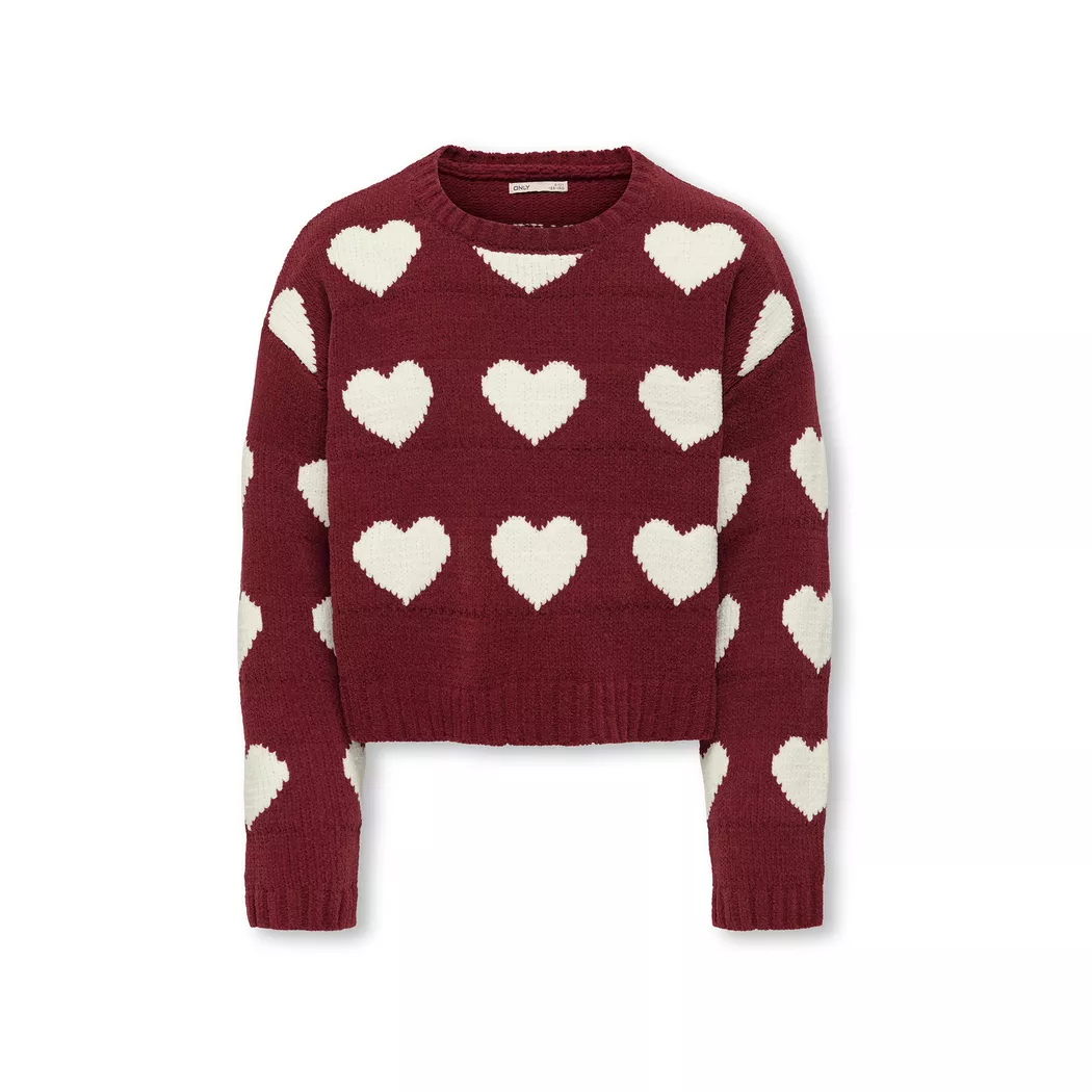 KIDS ONLY - Pullover, 146-152, Weinrot