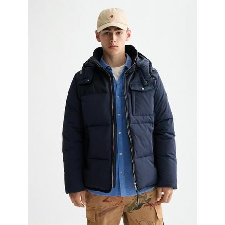 Scotch & Soda Wattierte Kapuzenjacke  
