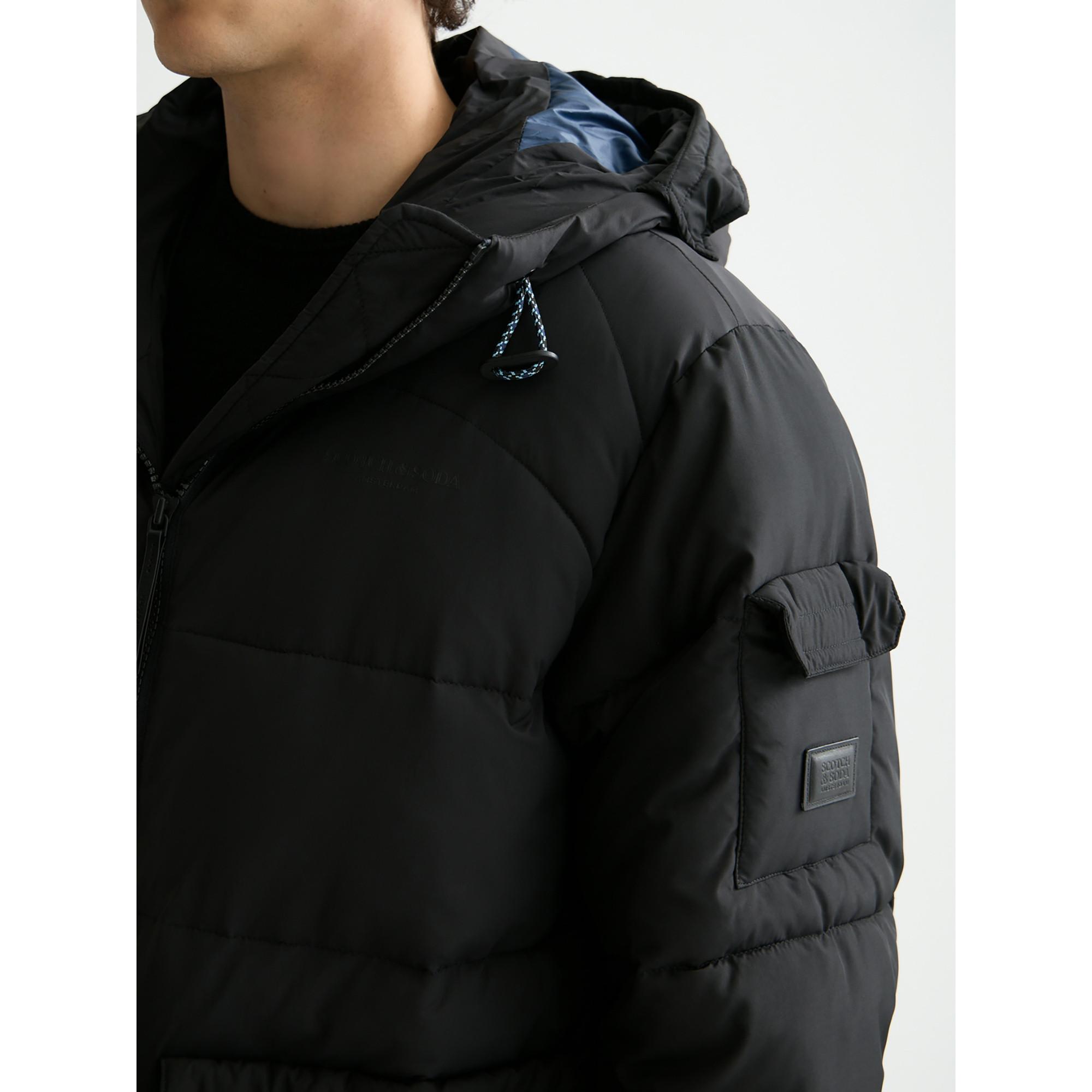 Scotch & Soda Giacca Lunga Imbottita  