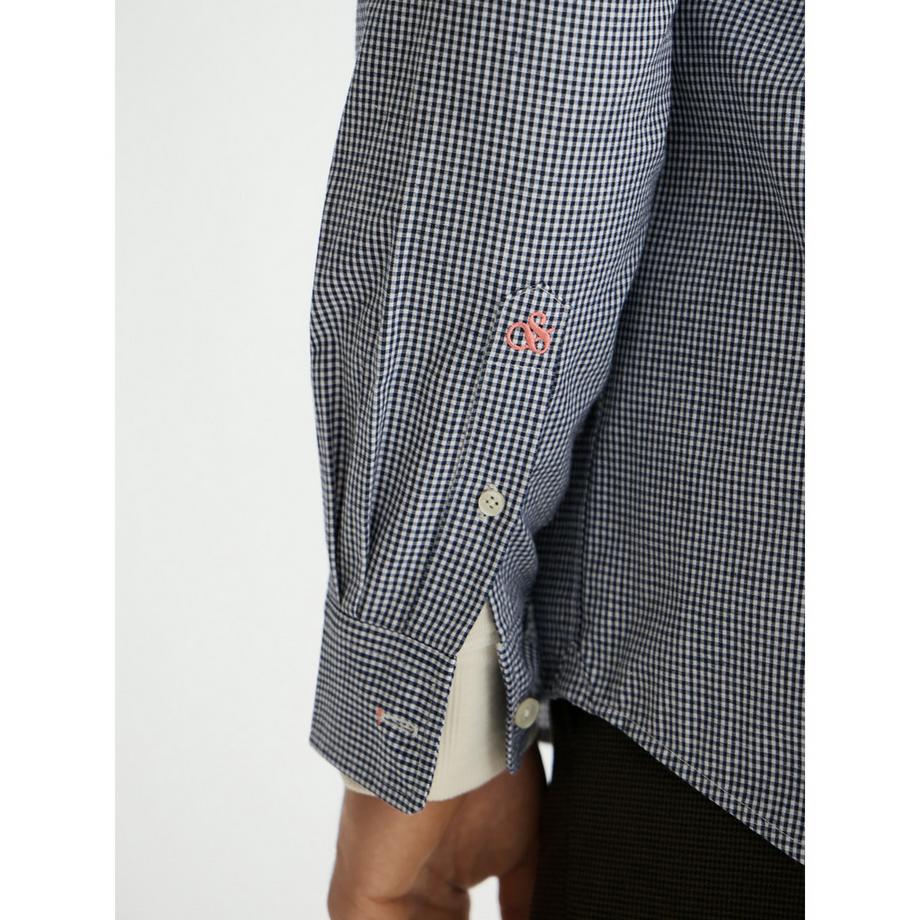 Scotch & Soda Camicia Gingham Maniche Lunghe  