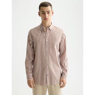Scotch & Soda Gestreiftes Langarmhemd  