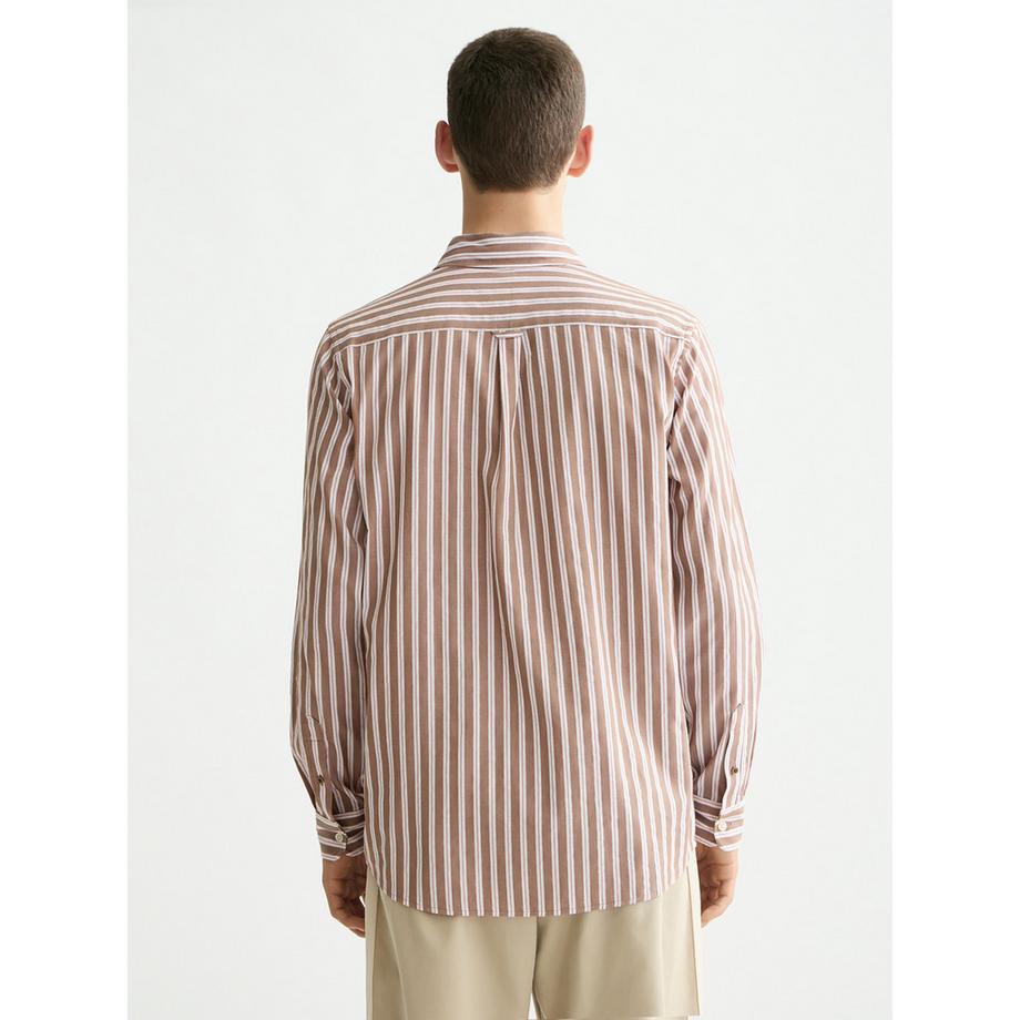 Scotch & Soda Camicia a Righe Regular Fit Maniche Lunghe  