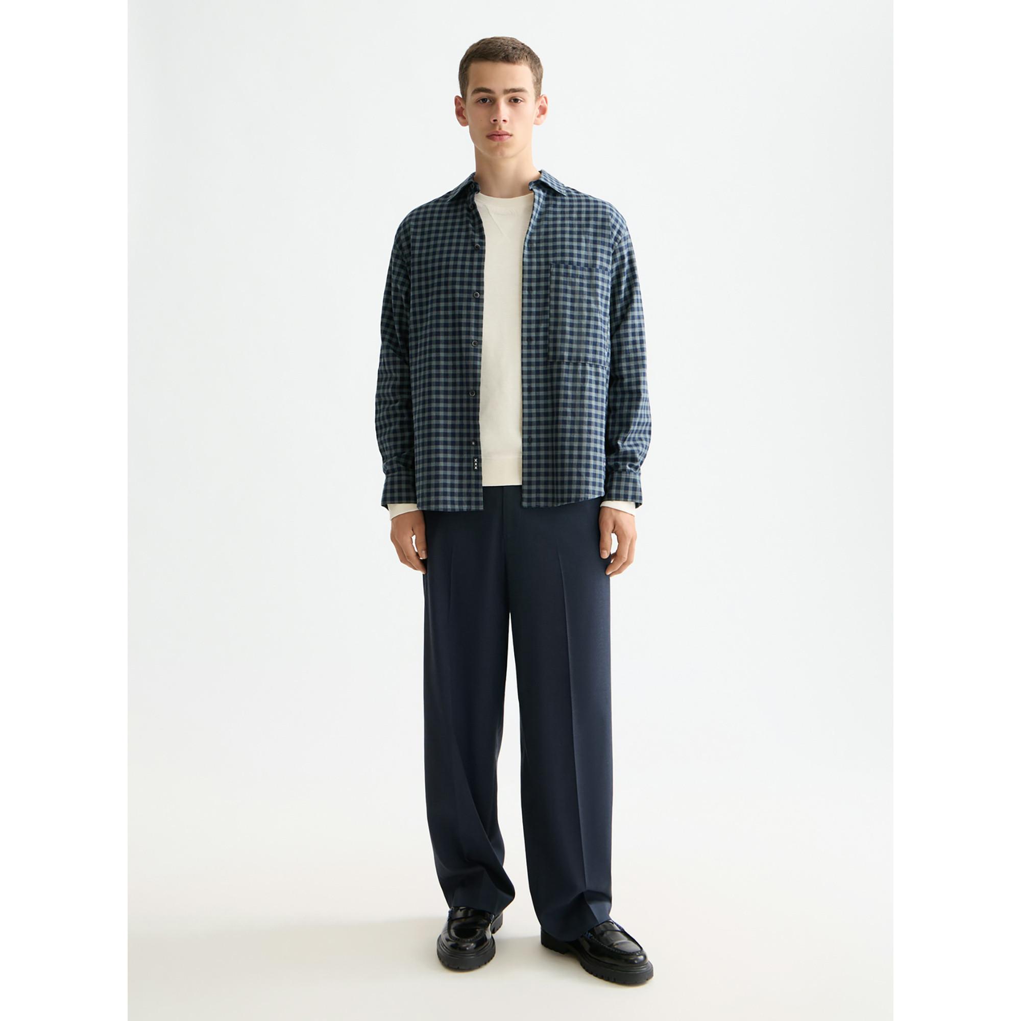 Scotch & Soda Chemise à Carreaux Manches Longues  