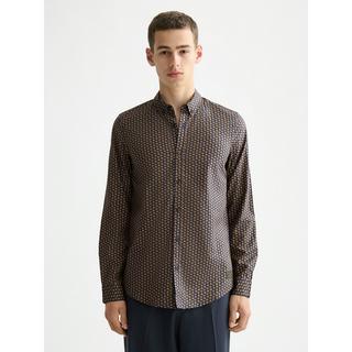 Scotch & Soda Chemise Imprimée Slim Fit Manches Longues  