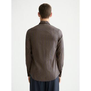 Scotch & Soda Chemise Imprimée Slim Fit Manches Longues  