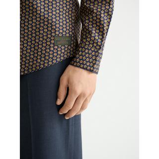 Scotch & Soda Chemise Imprimée Slim Fit Manches Longues  