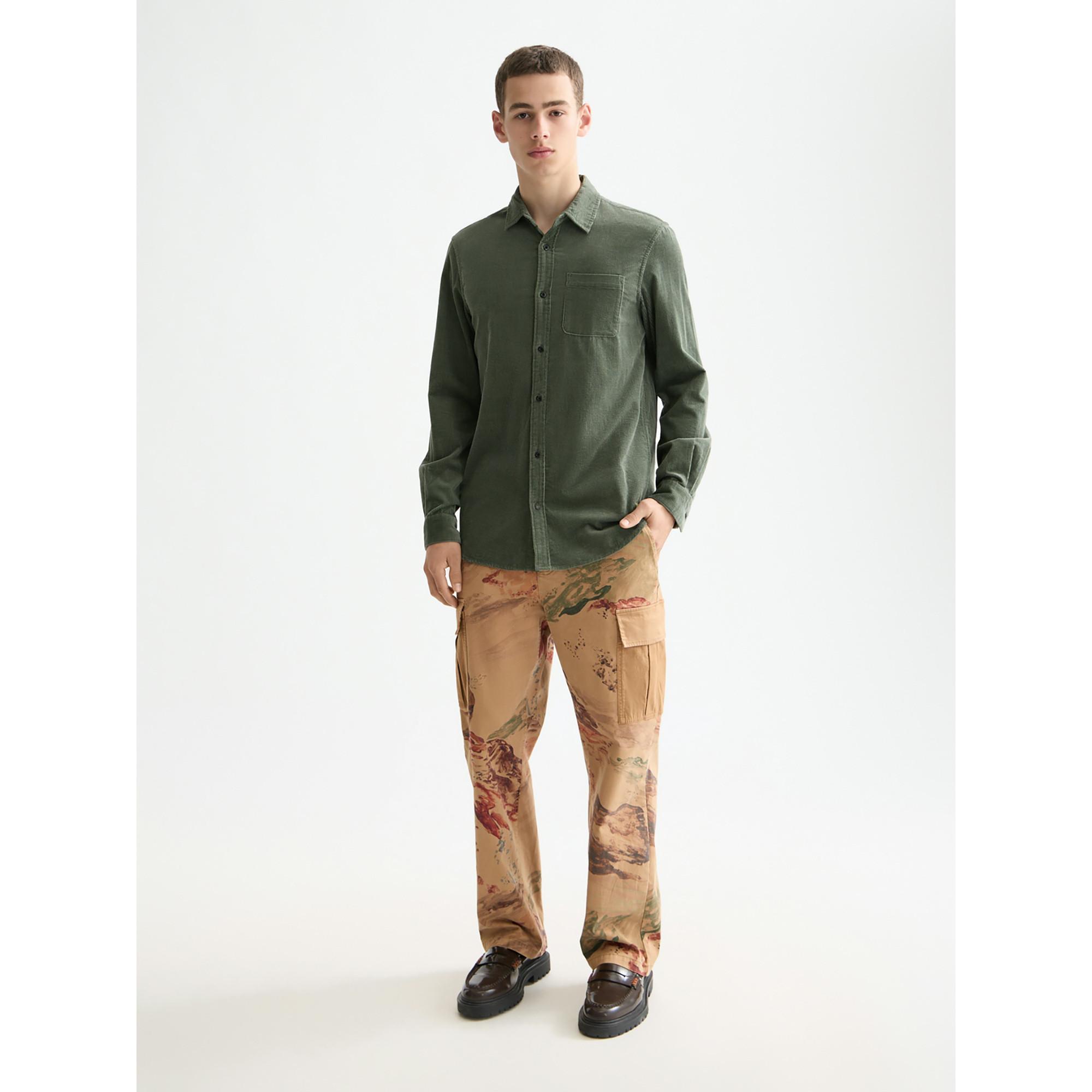 Scotch & Soda Cord Hemd Langarm  