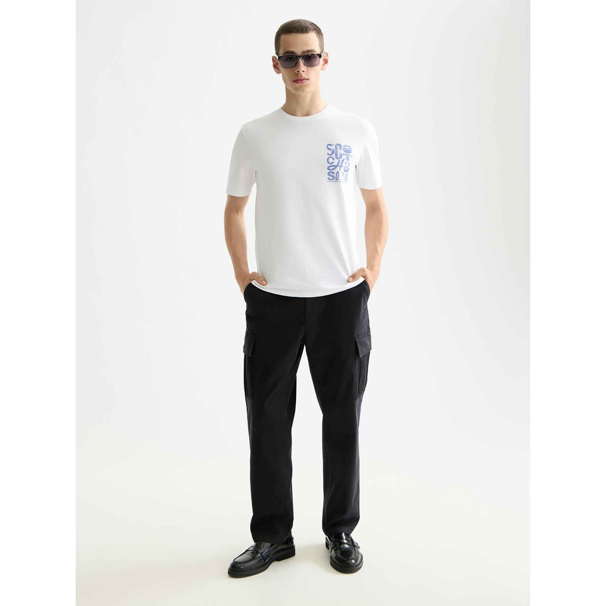 Scotch & Soda T-Shirt Imprimé Logo  