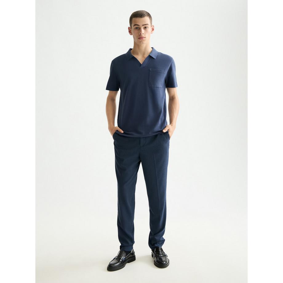 Scotch & Soda Polo Col V Coupe Droite  