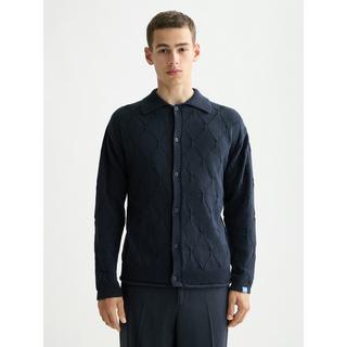 Scotch & Soda Sweatshirt Rautenmuster Regular Fit  