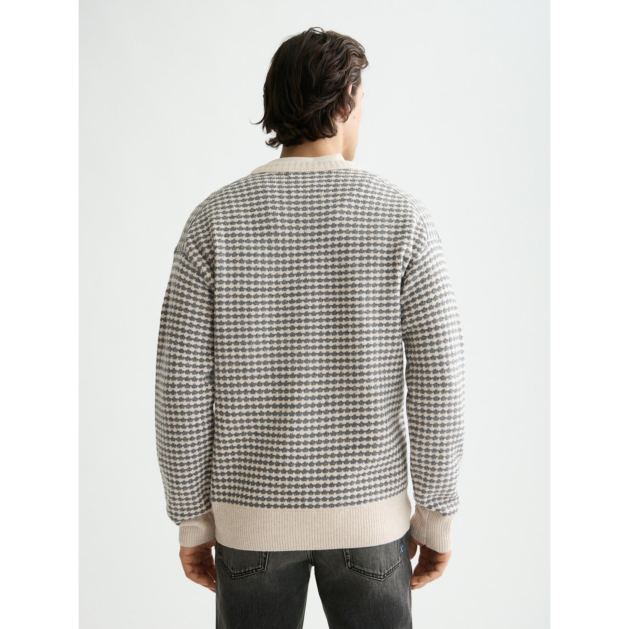 Scotch & Soda Gemusterter Rundhals Pullover  