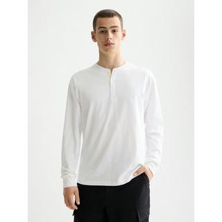 Scotch & Soda Langarm Henley T-Shirt  