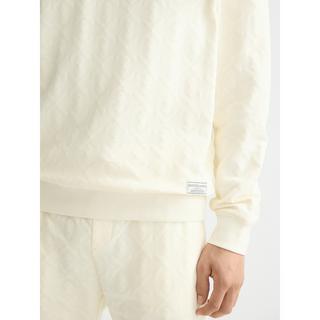 Scotch & Soda Sweatshirt Regular Fit Dezentes Muster  