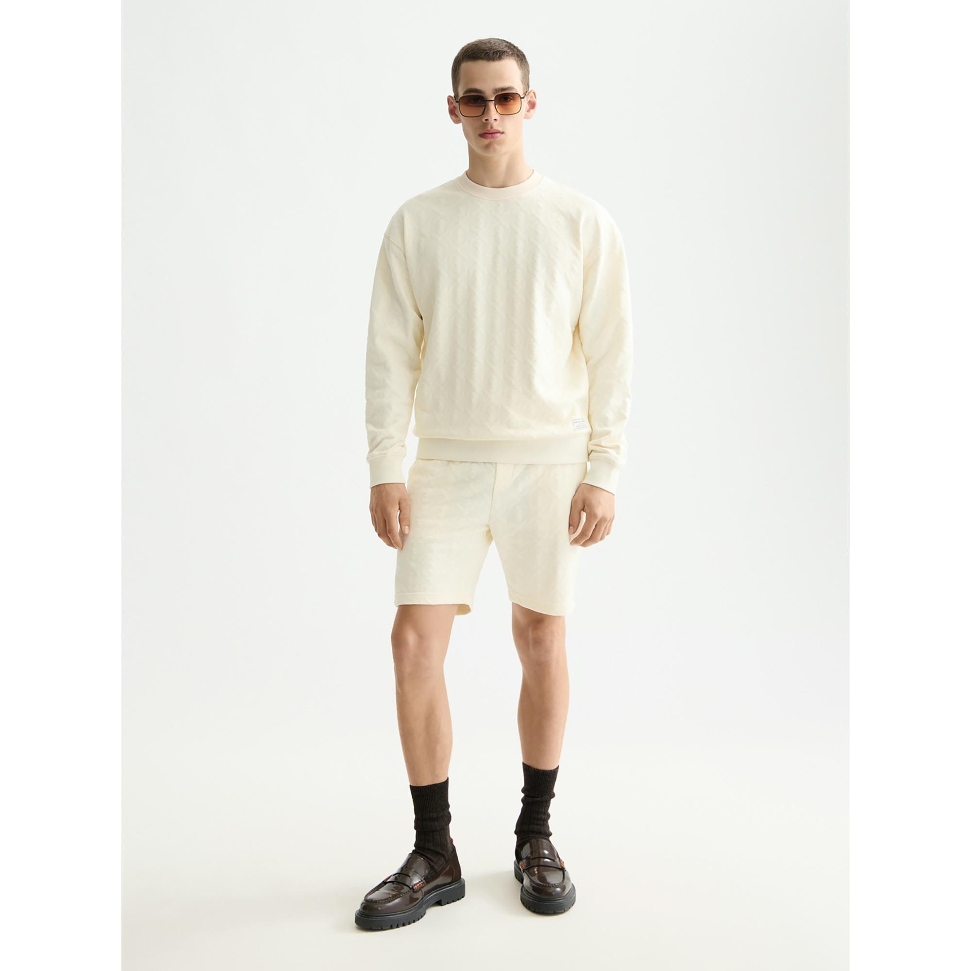 Scotch & Soda Sweatshirt Regular Fit Dezentes Muster  