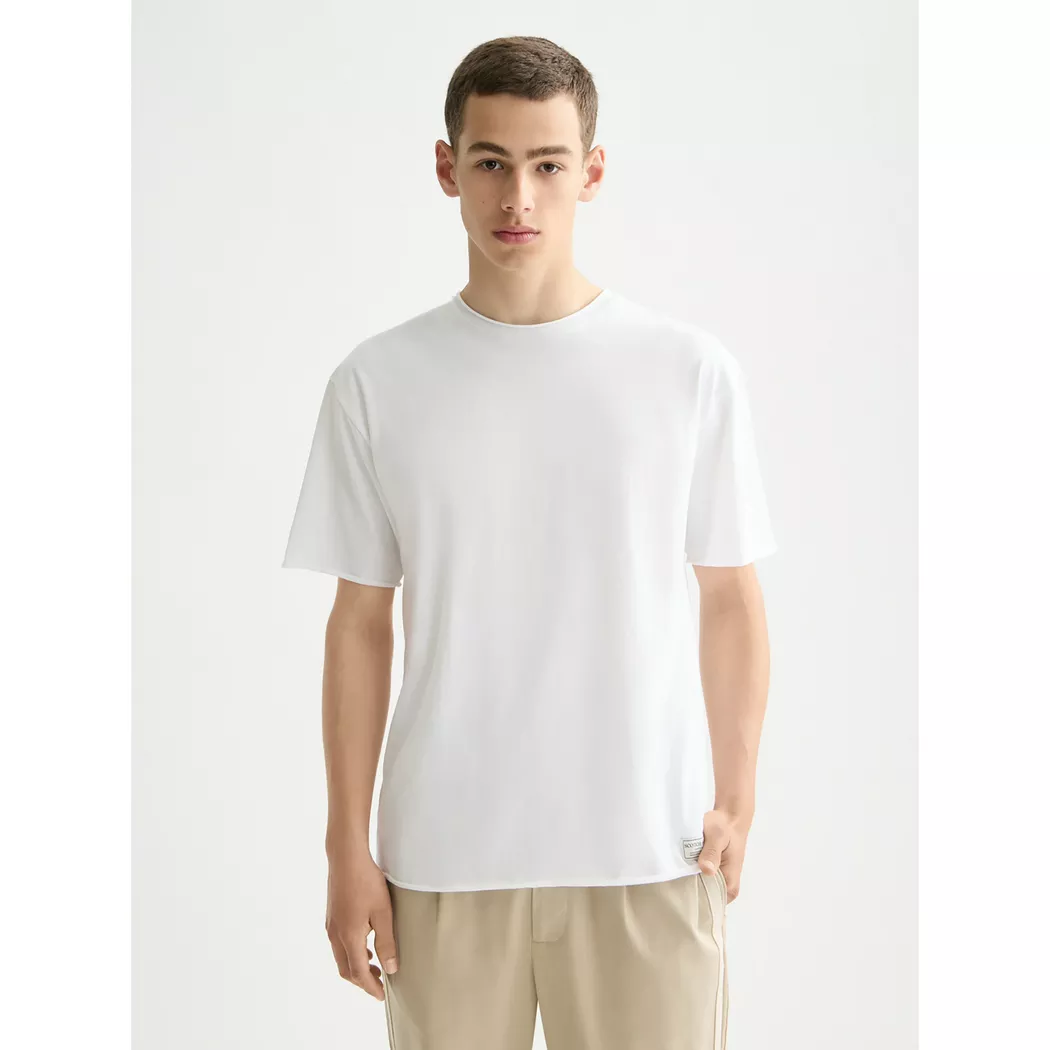Scotch & Soda T-shirt à Manches Courtes 182290 Bright White L Homme 2