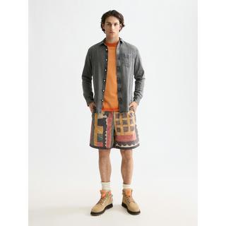 Scotch & Soda Langarm Regular Fit Hemd  