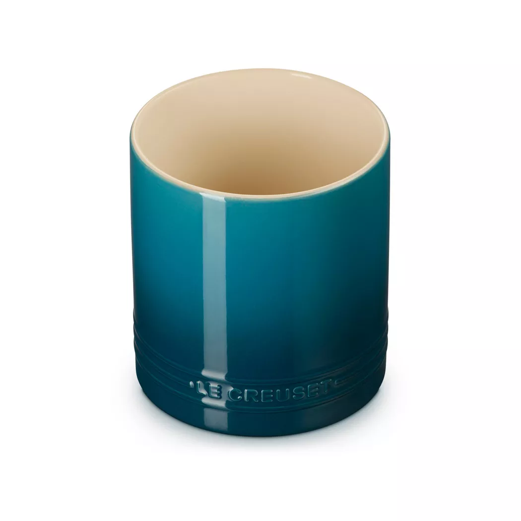 Le Creuset - Küchenutensilien-Behälter, 14cm, Türkisblau