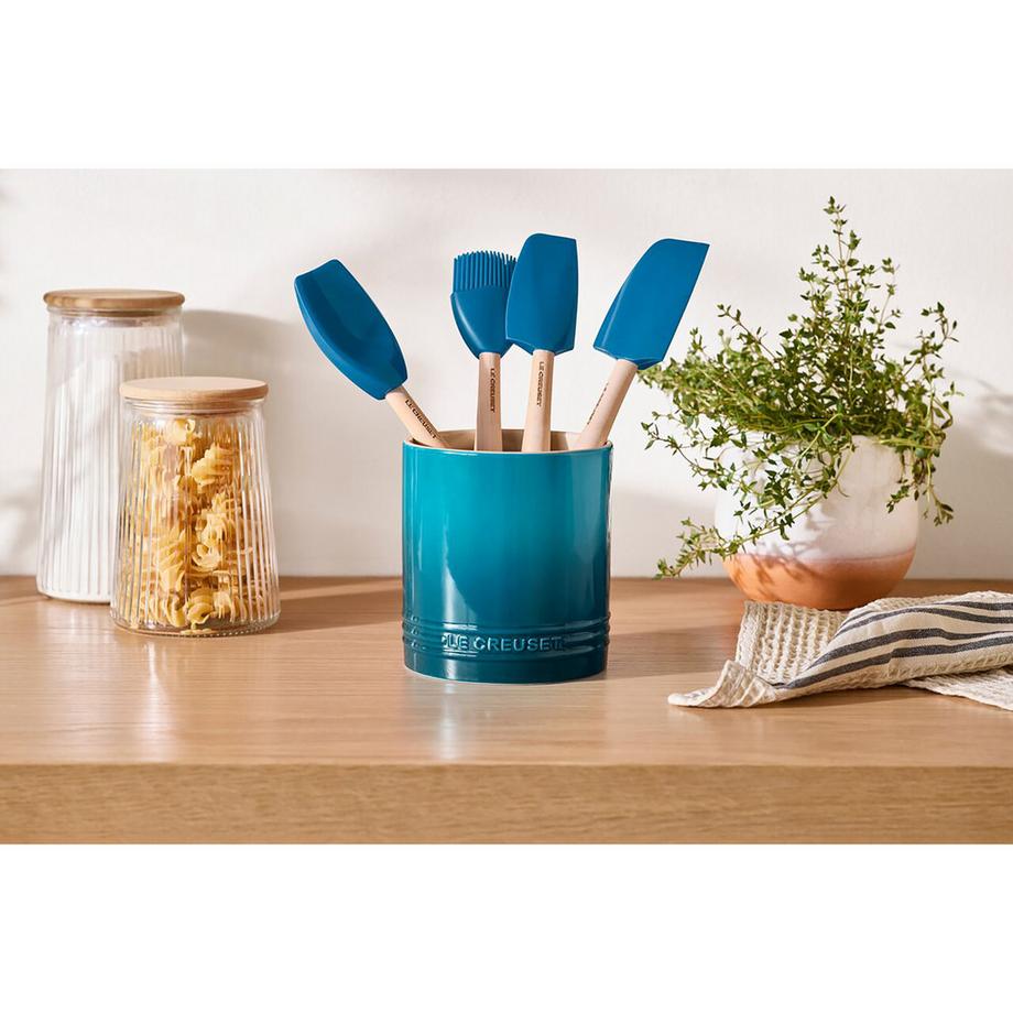 LE CREUSET Contenitore per utensili da cucina Deep Teal 